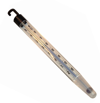 Teploměr chladírenský 15cm tuba s háčkem -10+50 C